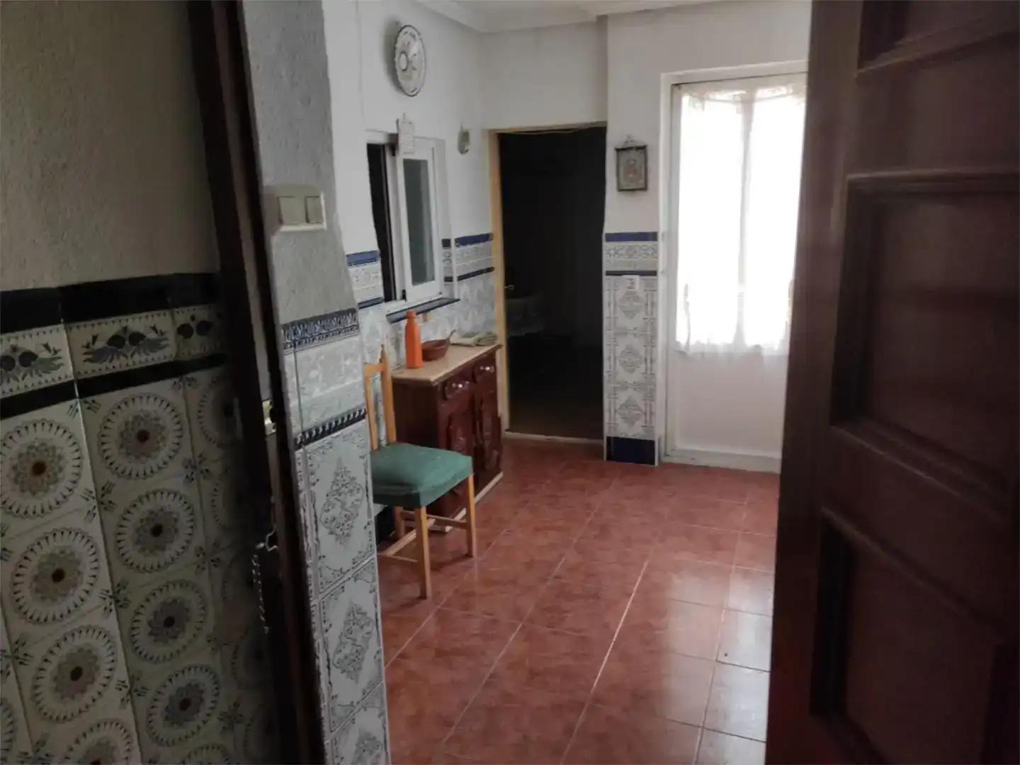 Cocina de Planta baja en venta en Argamasilla de Calatrava con Jardín privado