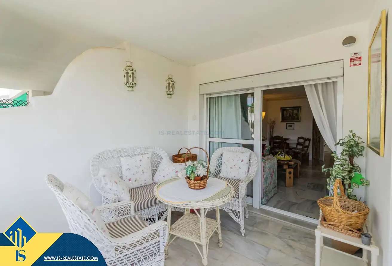 Terraza de Apartamento en venta en Marbella con Calefacción, Terraza y Amueblado