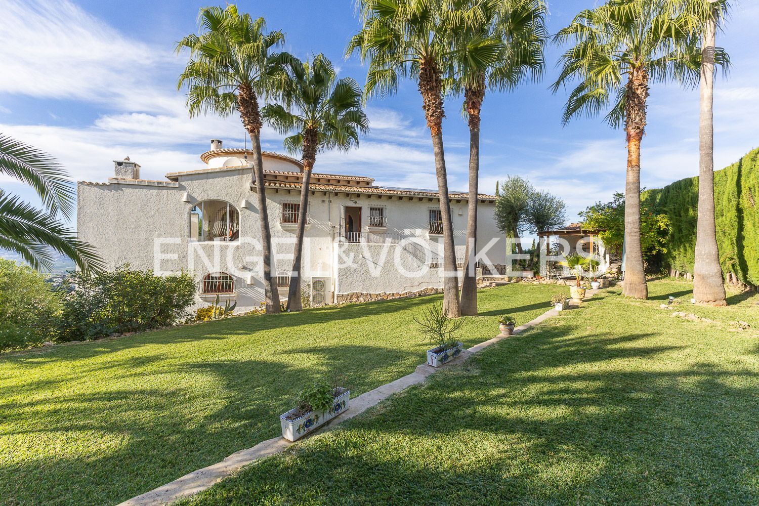 Exterior view of House or chalet for sale in El Ràfol d'Almúnia  with Air Conditioner, Heating and Private garden