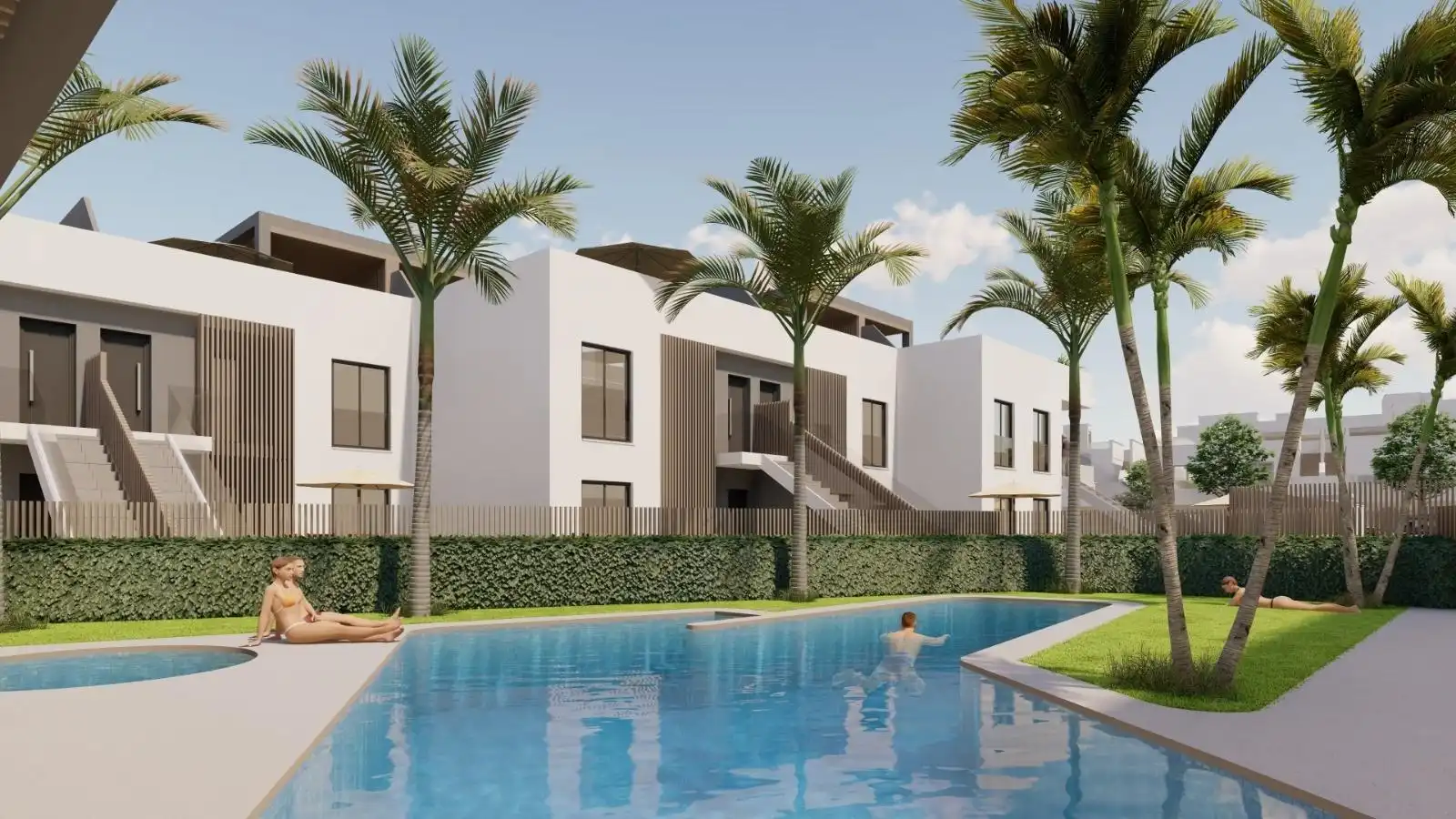 Penthouse mit Pool zum Verkauf in Pilar de la Horadada ciudad, imagen 3