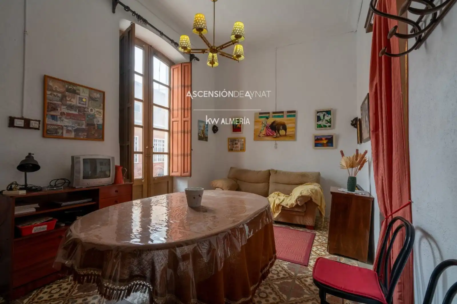 Living room of Houses for sale in Alhabia  with Furnished