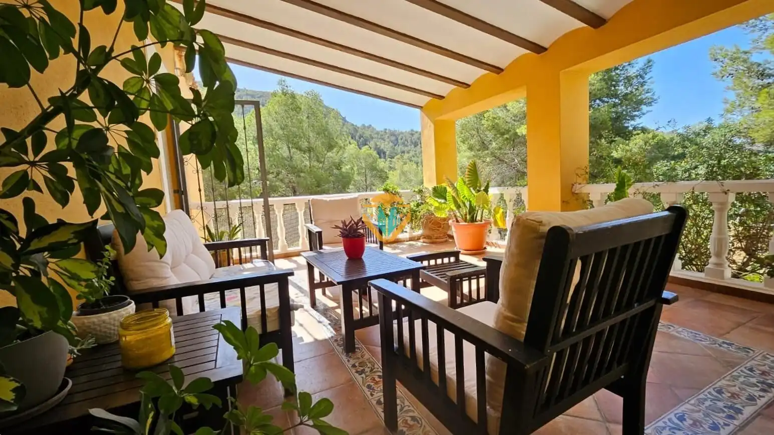 Terrassa de Casa o xalet en venda en Finestrat amb Calefacció, Jardí privat i Terrassa