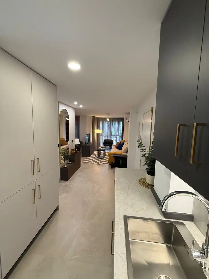 Sala de estar de Piso de alquiler en Linares con Aire acondicionado, Calefacción y Amueblado
