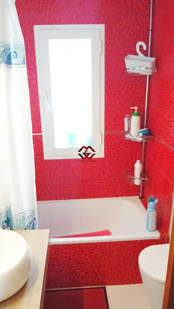 Badezimmer von Wohnung zum Verkauf in Mazarrón mit Klimaanlage, Möbliert und Balkon