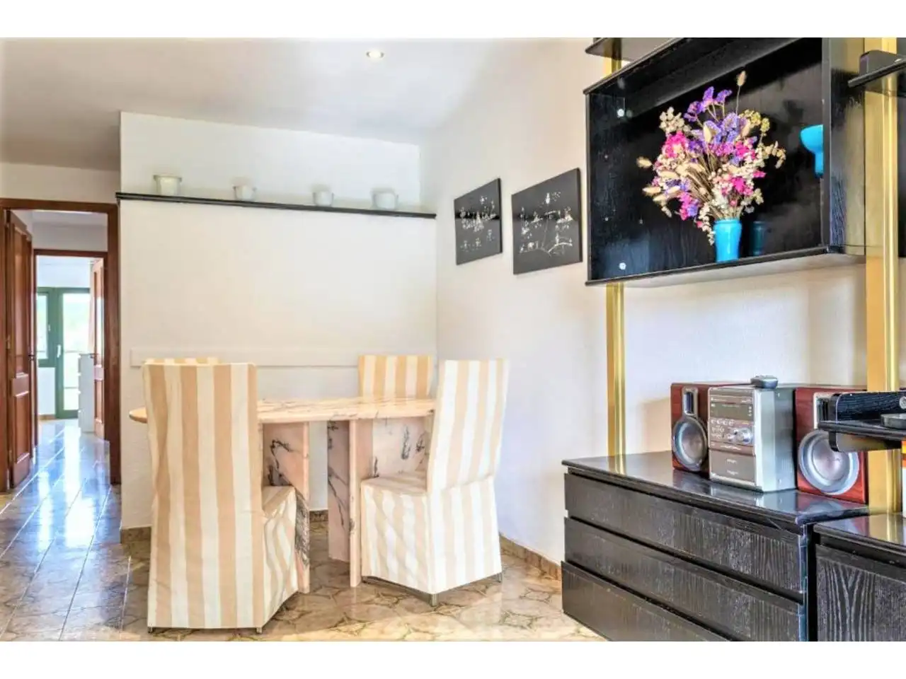 Comedor de Piso en venta en Castell d'Aro, Platja d'Aro i s'Agaró con Calefacción, Terraza y Balcón