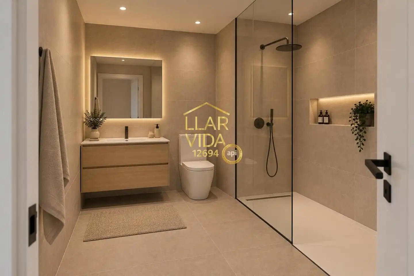 Badezimmer von Maisonette zum Verkauf in Benavent de Segrià, Lleida