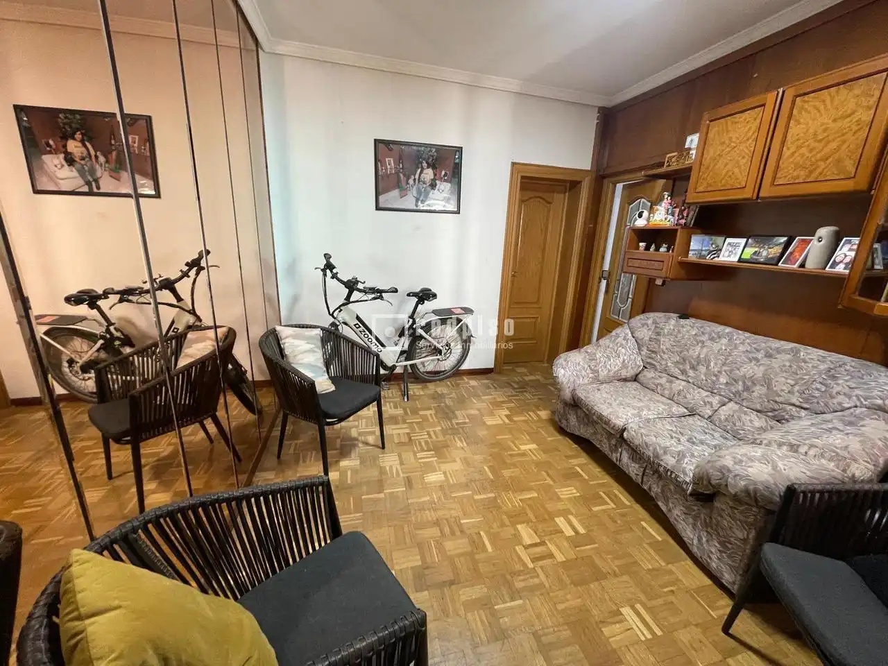 Sala de estar de Piso en venta en Madrid con Aire acondicionado, Calefacción y Parquet