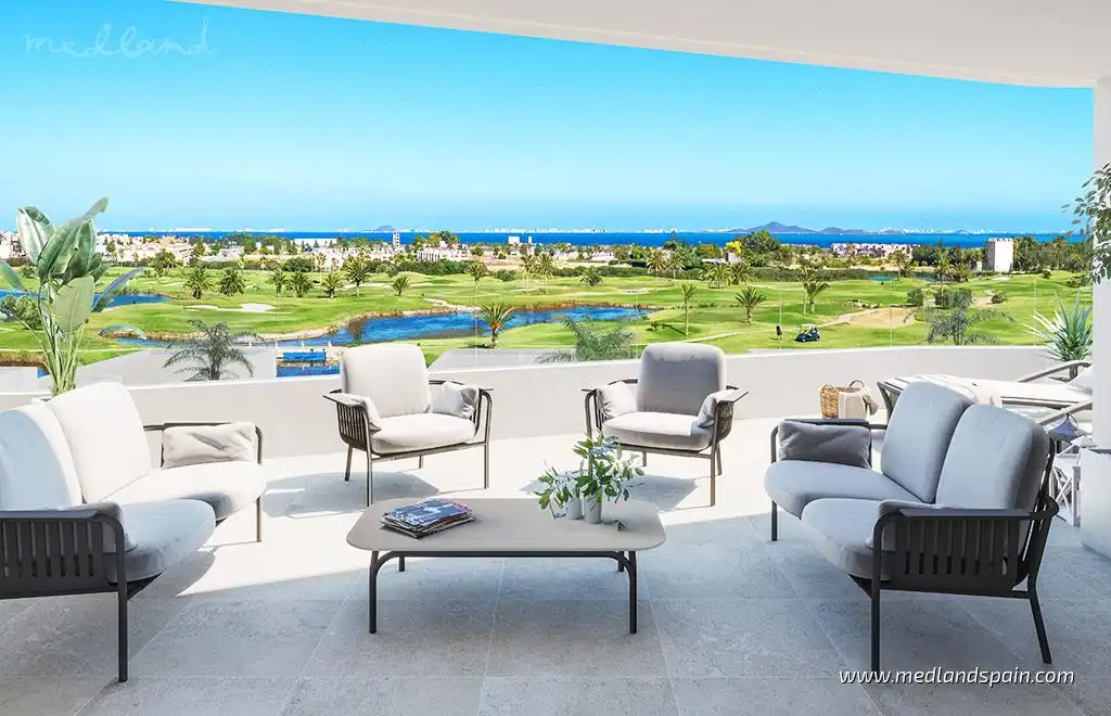 Apartamento con piscina en venta en Las Lomas de Rame - Bahía Bella, imagen 7