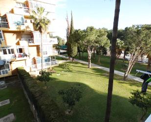 Garden of Flat to rent in Benalmádena  with Air Conditioner and Terrace