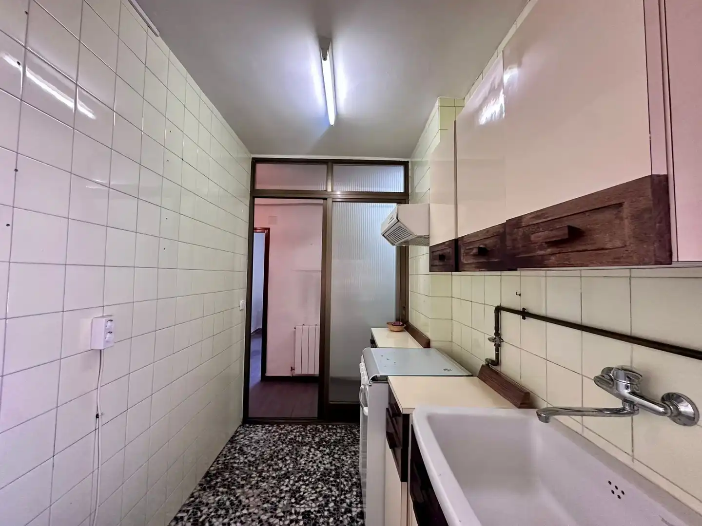 Cocina de Apartamento en venta en Madrid con Aire acondicionado, Calefacción y Parquet