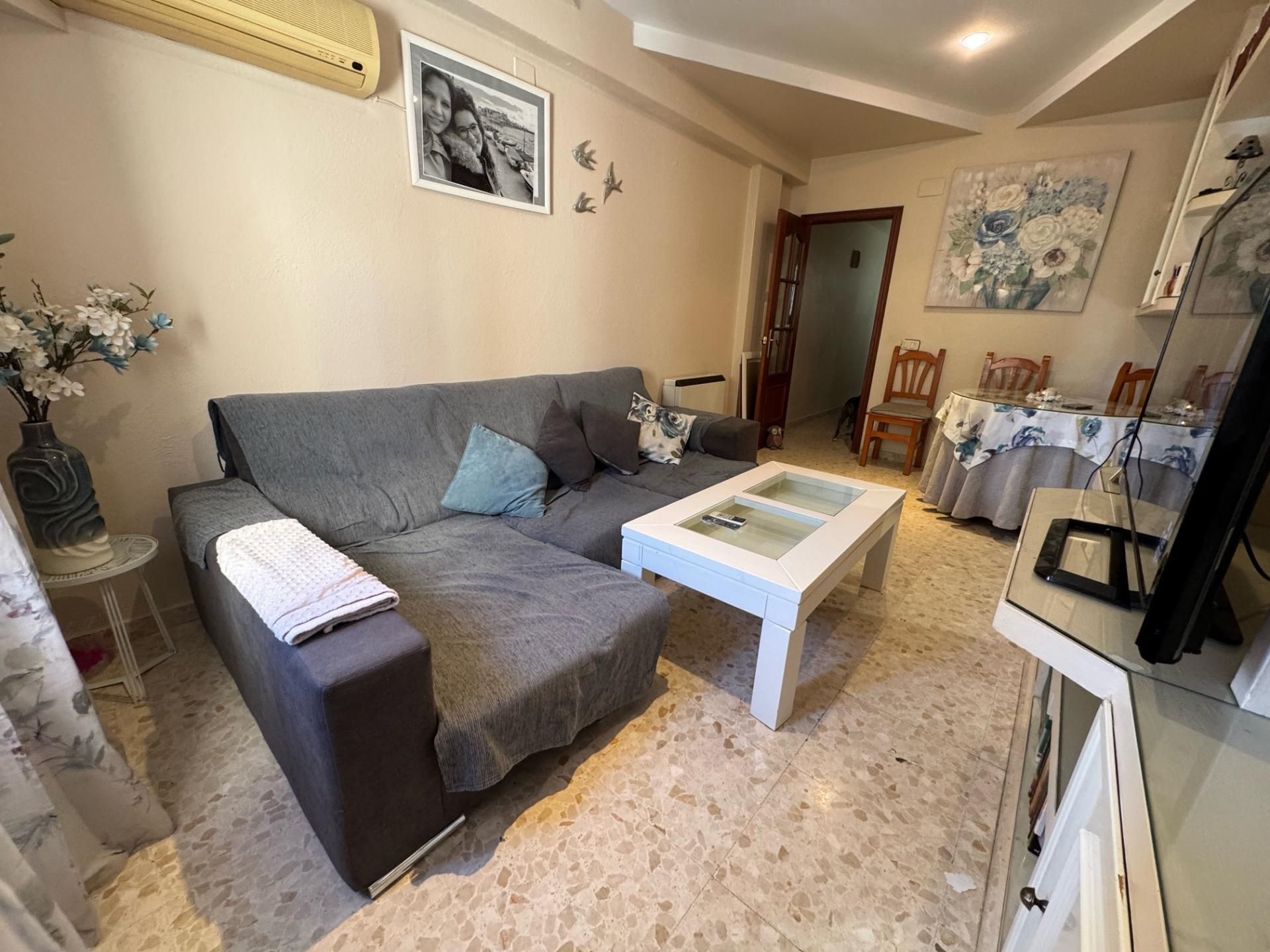 Living room of Flat for sale in Badajoz Capital  with Heating and Terrace