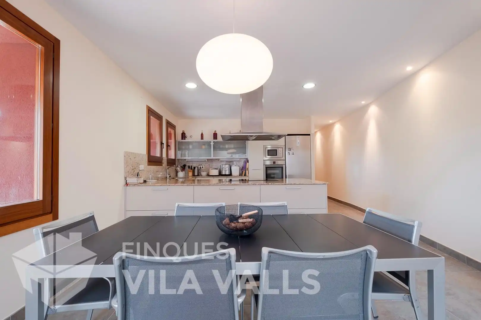 Comedor de Casa o chalet en venta en Gallifa con Aire acondicionado, Calefacción y Jardín privado