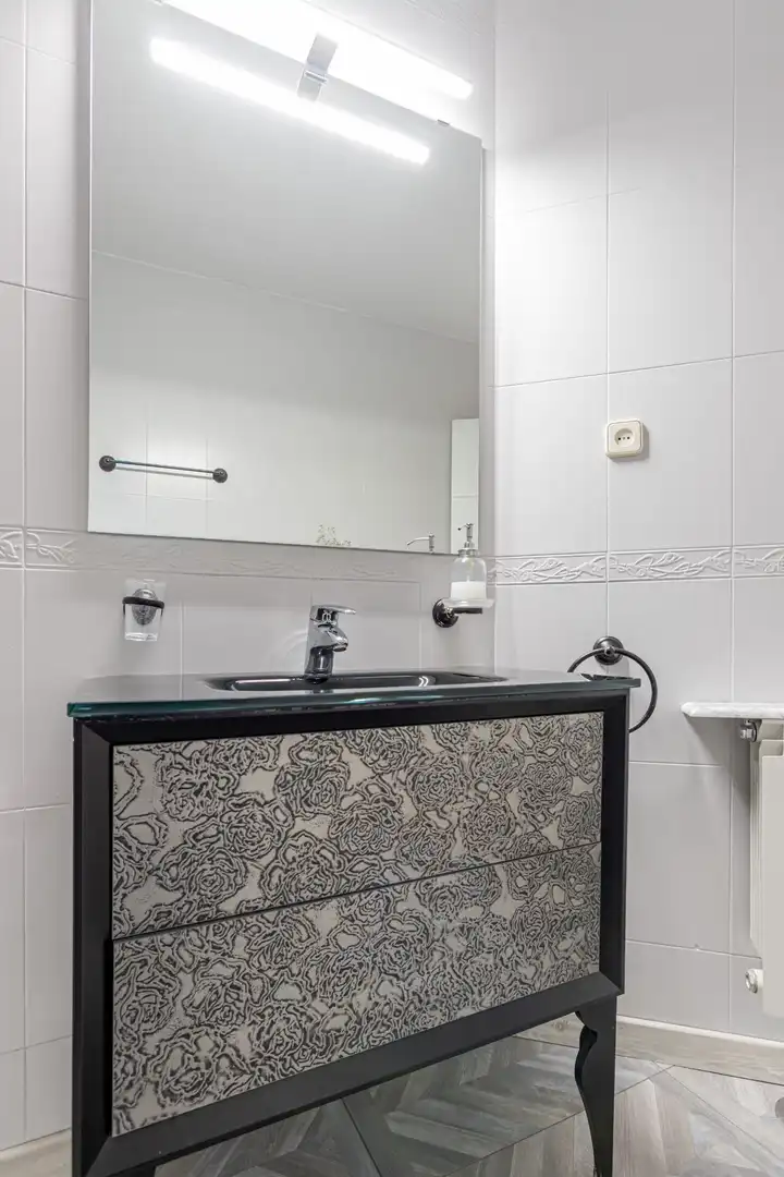 Baño de Casa o chalet en venta en Madrid con Aire acondicionado, Calefacción y Jardín privado