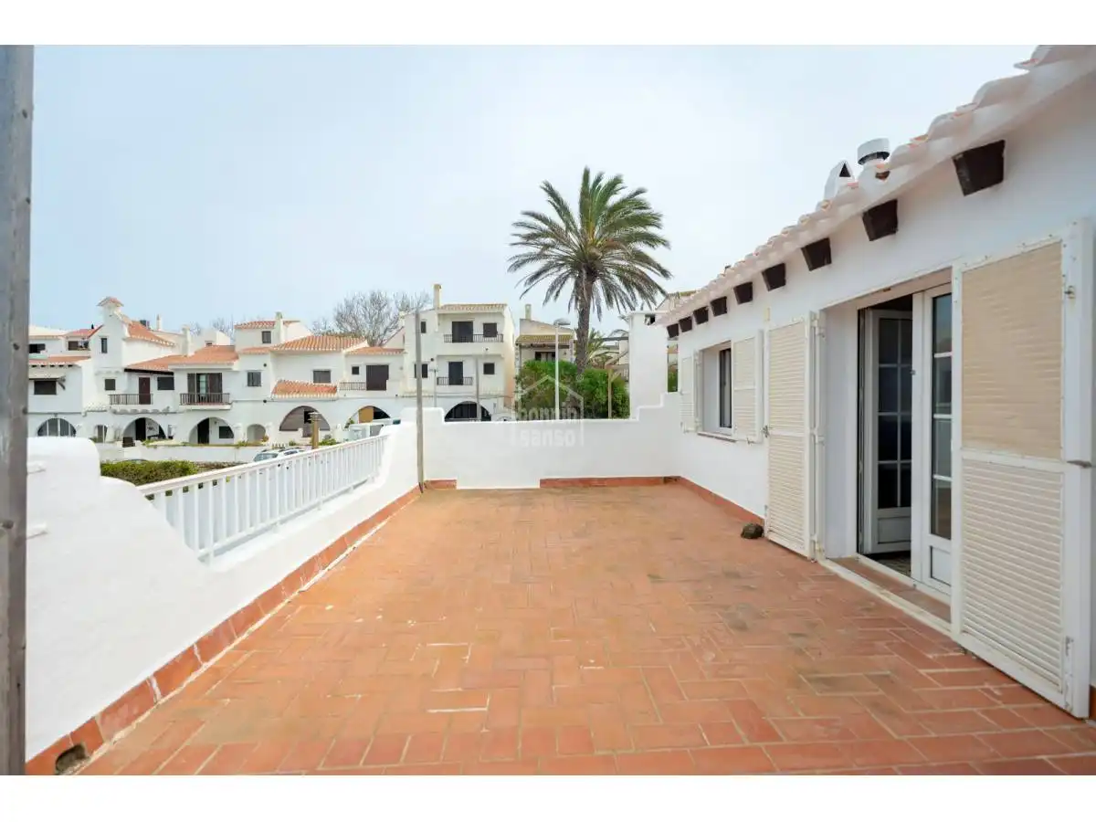 Terrace of Apartments for sale in Es Castell  with Terrace and Furnished