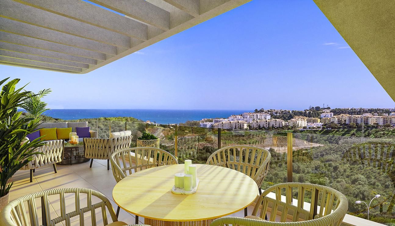 Terrassa de Dúplex en venda en Mijas amb Aire condicionat, Calefacció i Jardí privat