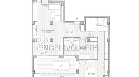 Foto 3 de Apartament en venda a Russafa, Valencia