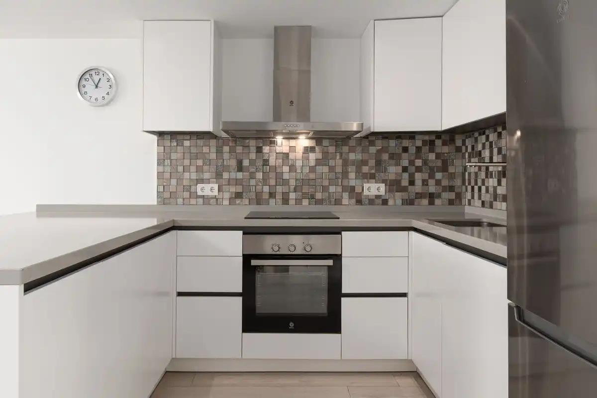 Cocina de Casa adosada en venta en Ojén con Terraza, Trastero y Piscina