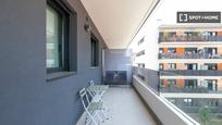 Balcony of Flat to rent in L'Hospitalet de Llobregat  with Air Conditioner, Heating and Furnished