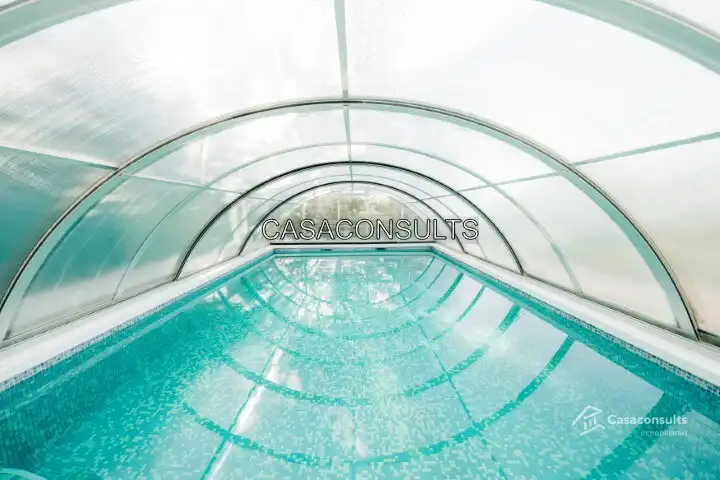 Piscina de Casa o xalet en venda en Sierra Engarcerán amb Aire condicionat, Calefacció i Jardí privat