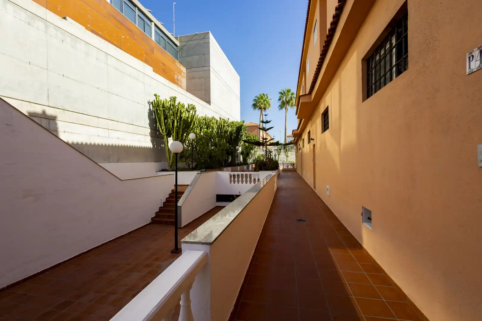 Terraza de Apartamento de alquiler en Las Caletillas - Punta Larga