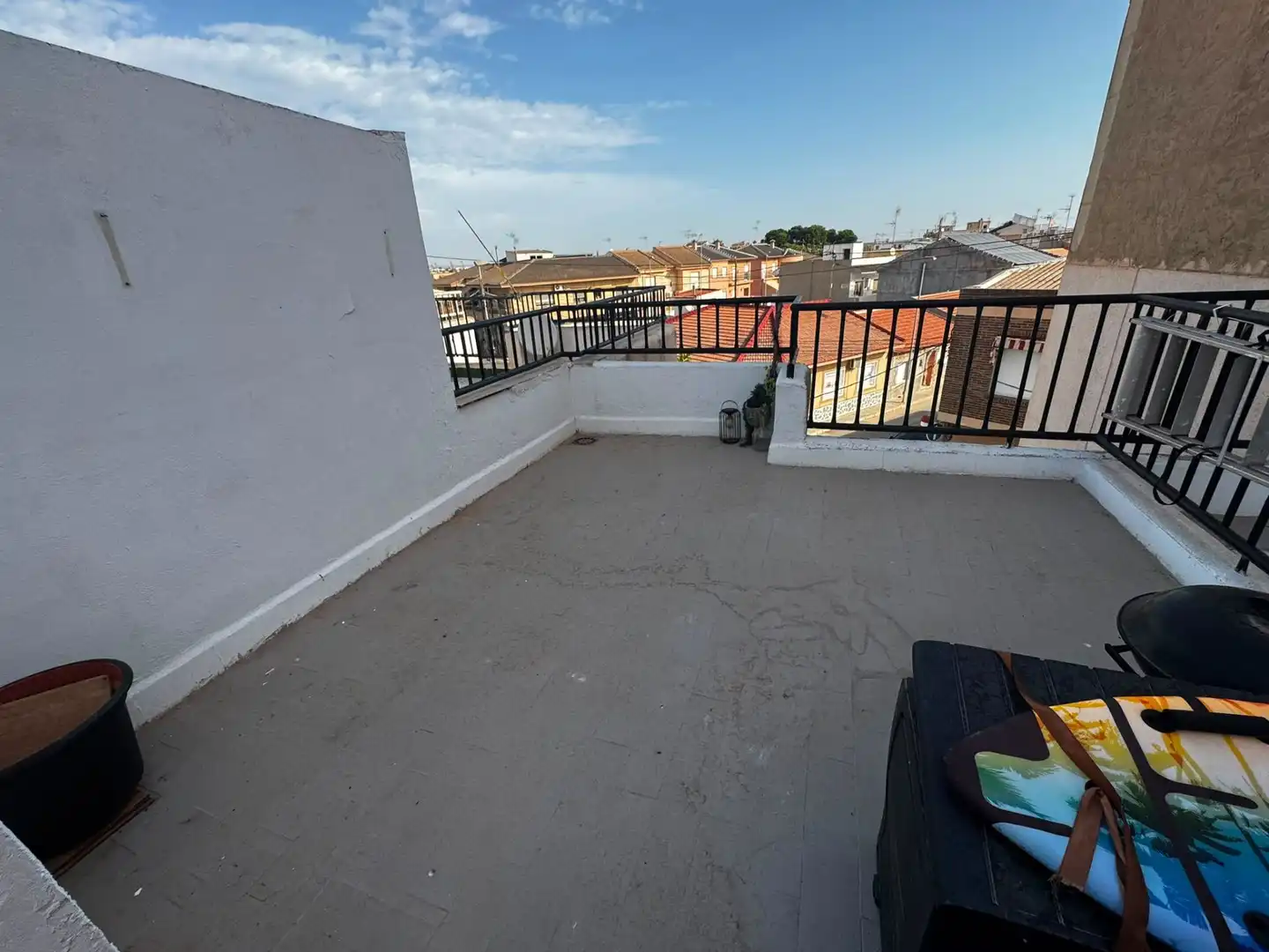 Balcony of Duplexes for sale in San Pedro del Pinatar  with Air Conditioner, Private garden and Storage room