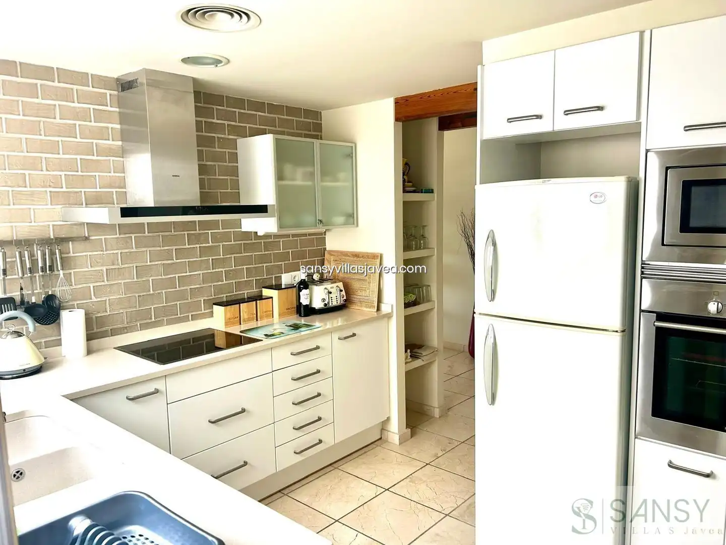 Cocina de Ático en venta en Moraira con Aire acondicionado y Trastero