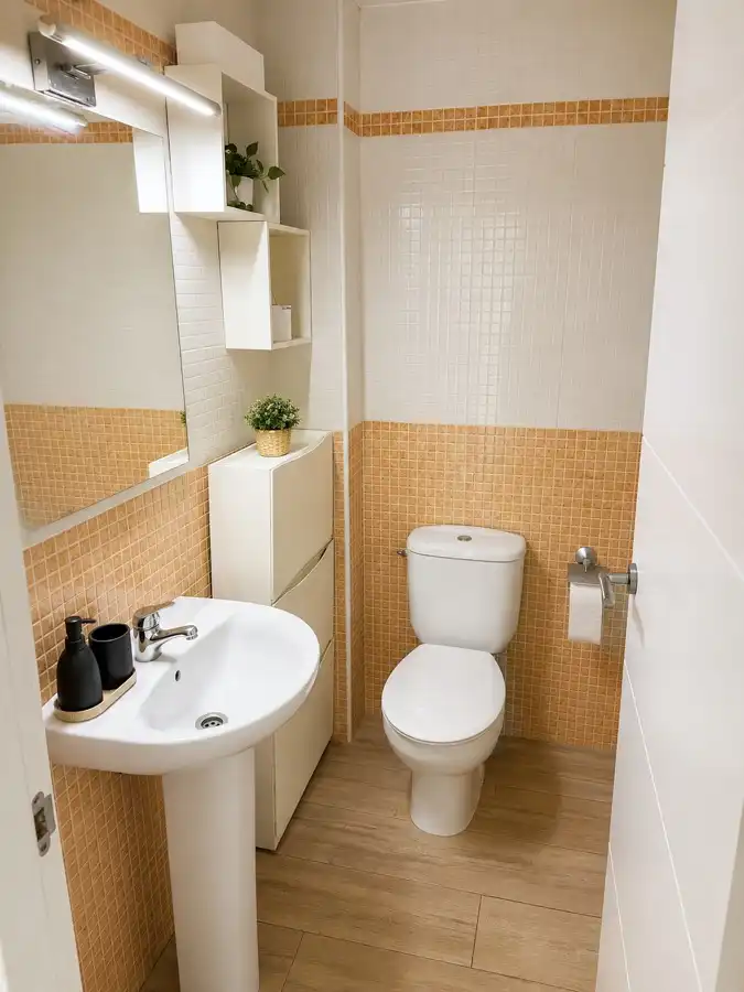Bathroom of Detached homes for sale in Mollet del Vallès  with Parquet flooring and Storage room