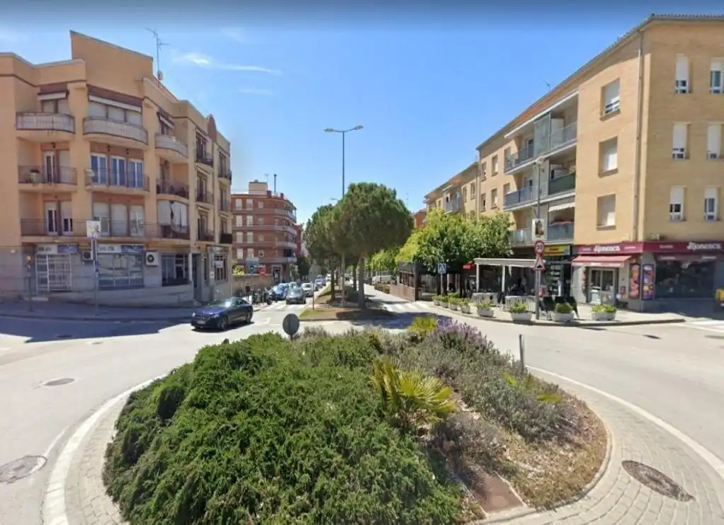 Vista exterior de Garatge en venda en Canet de Mar