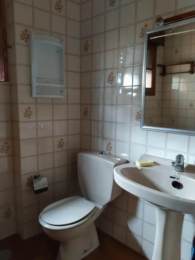 Bathroom of Apartments for rent in Pontevedra Capital   with Heating, Parquet flooring and Furnished