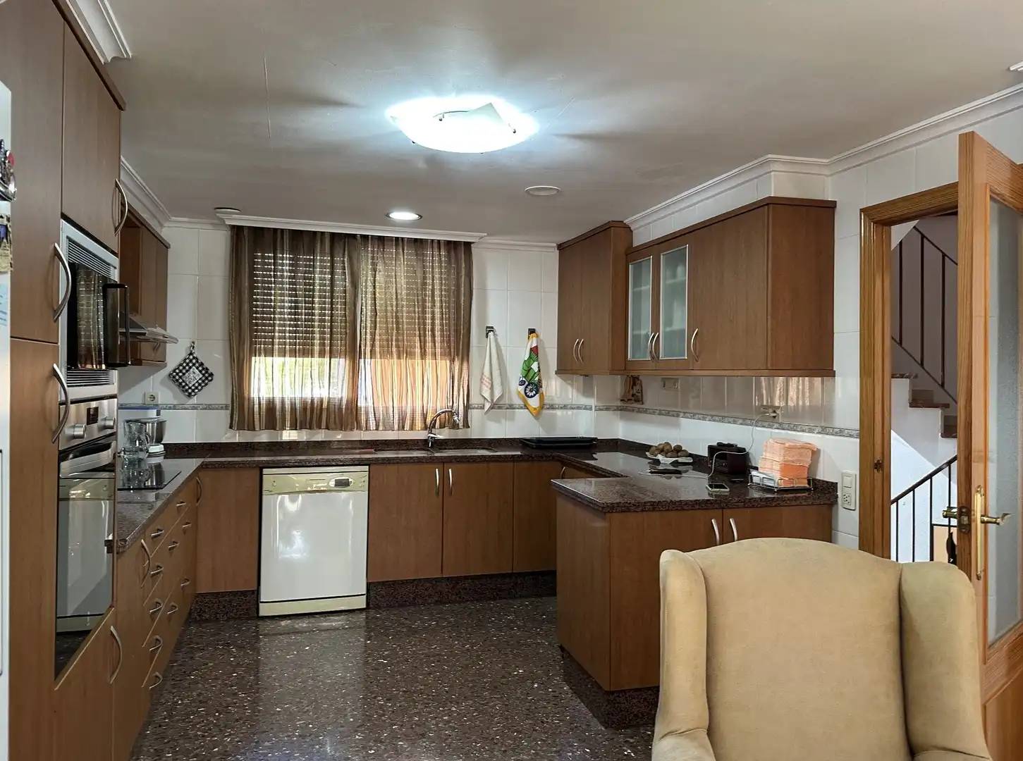Cocina de Casa adosada en venta en Ontinyent con Aire acondicionado, Calefacción y Terraza