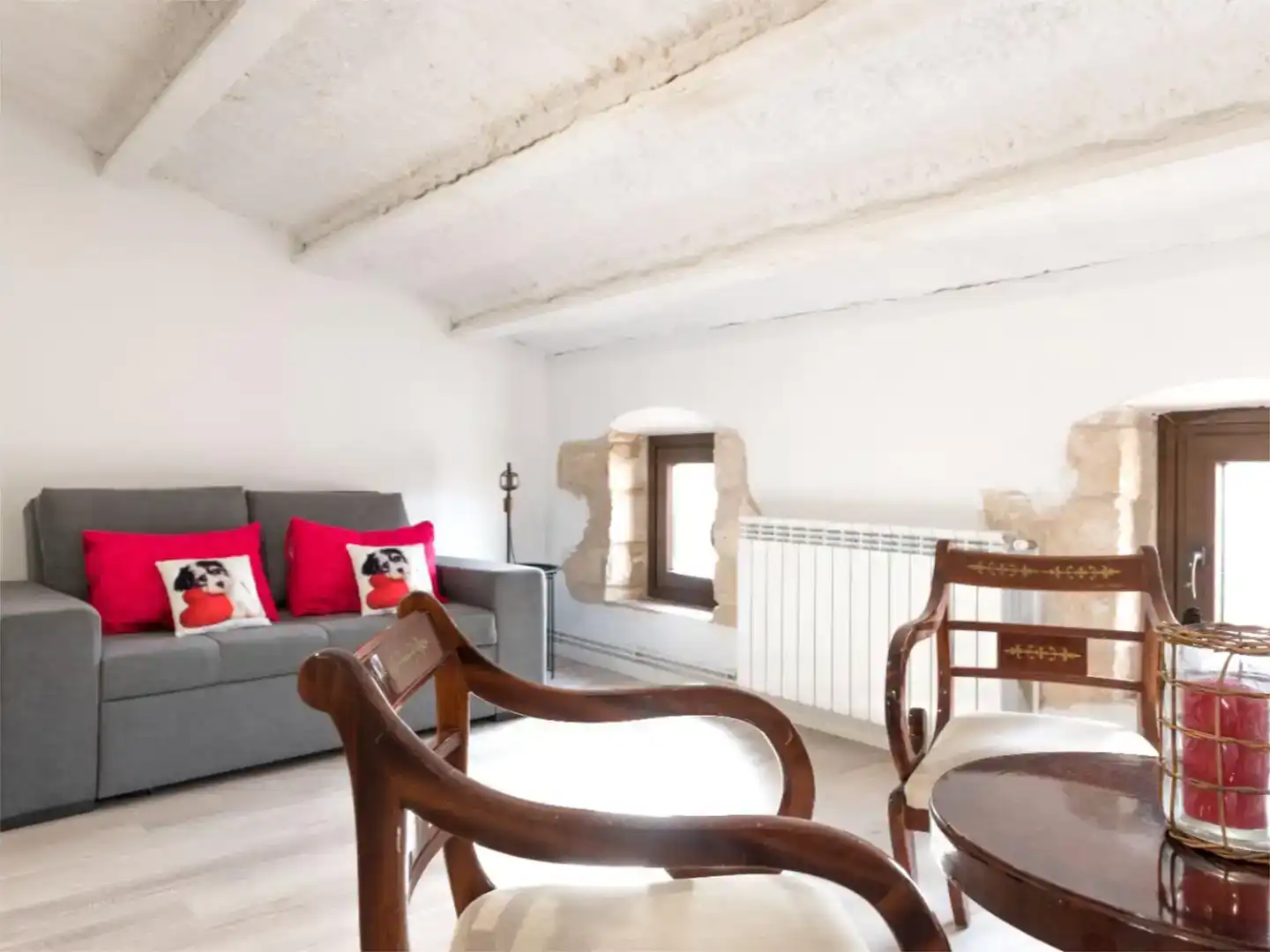 Sala d'estar de Casa adosada en venda en Almatret amb Balcó