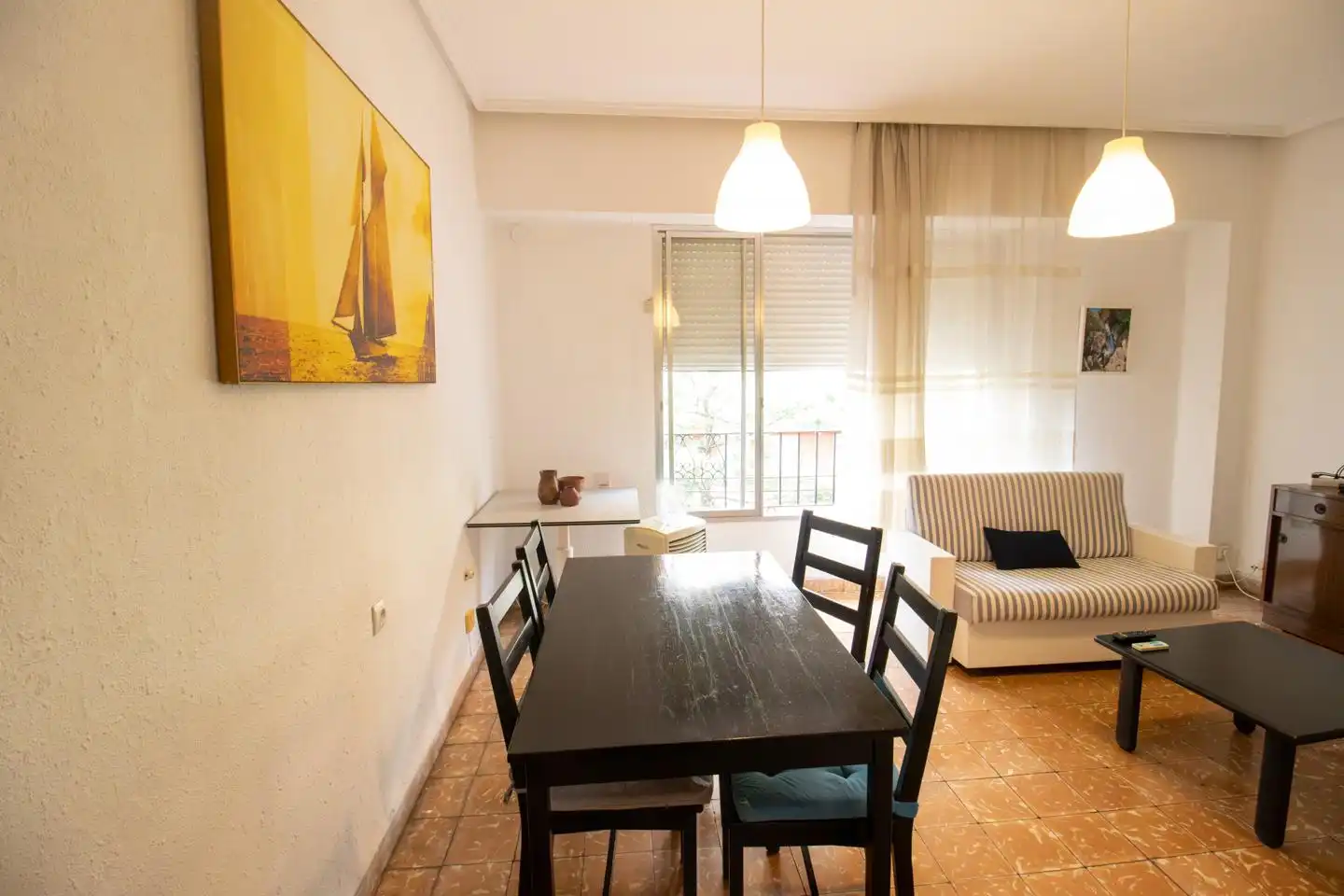 Esszimmer von Wohnung zur Miete in Valencia mit Möbliert