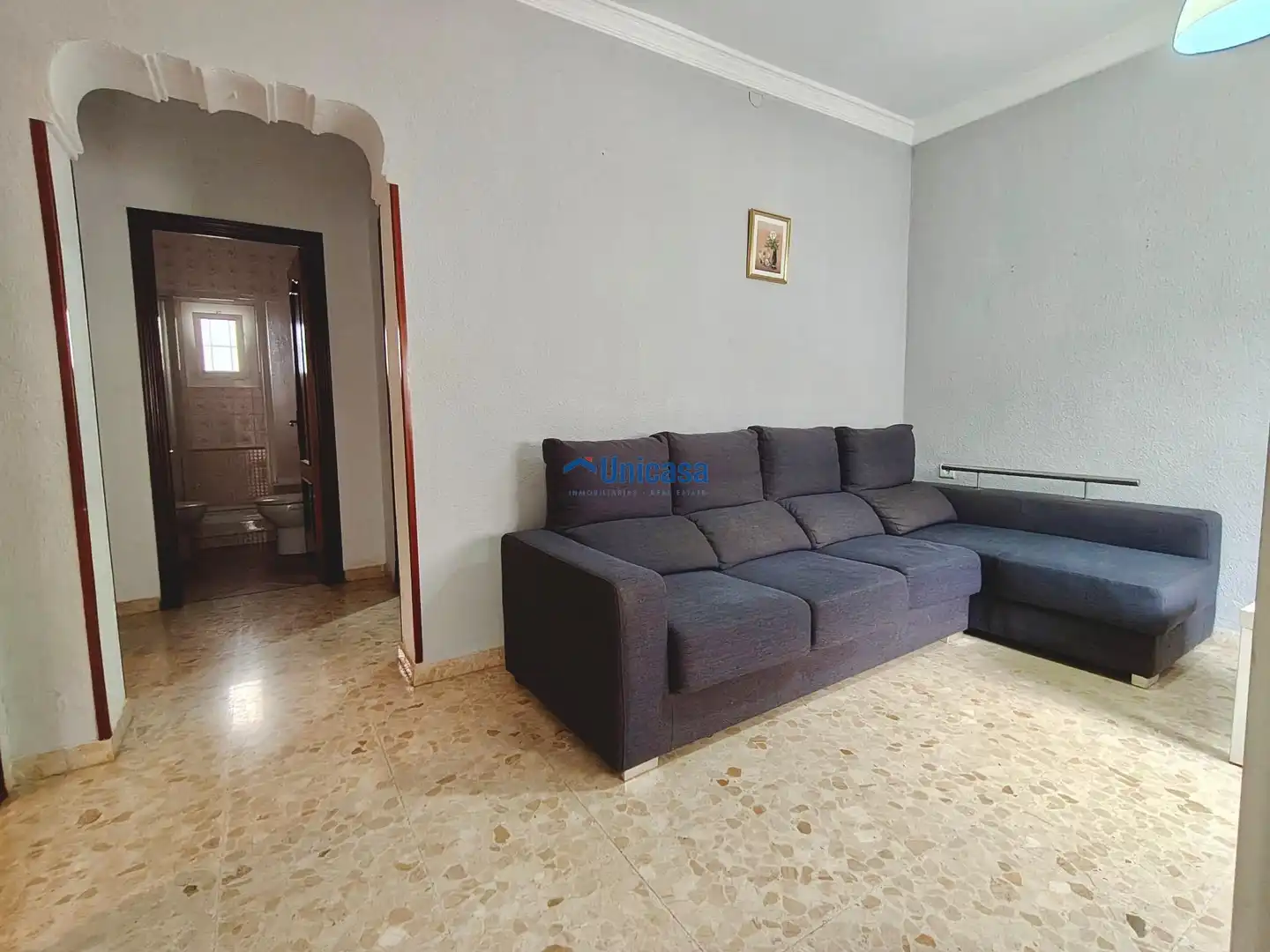 Sala de estar de Piso en venta en Málaga Capital con Trastero y Amueblado