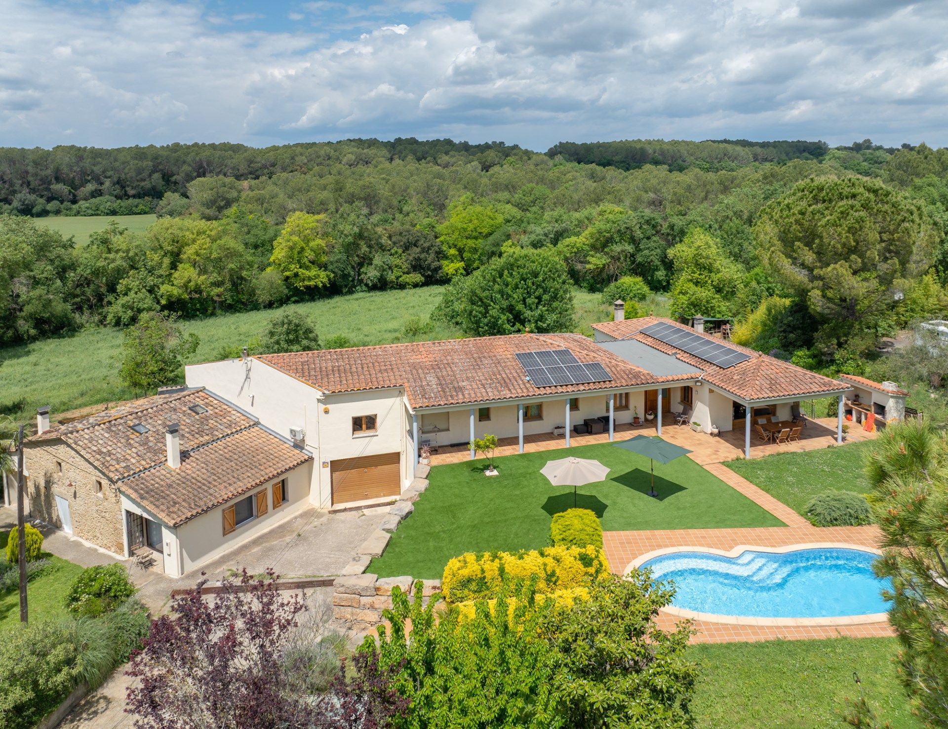 Garden of House or chalet for sale in Vilademuls  with Air Conditioner, Heating and Terrace