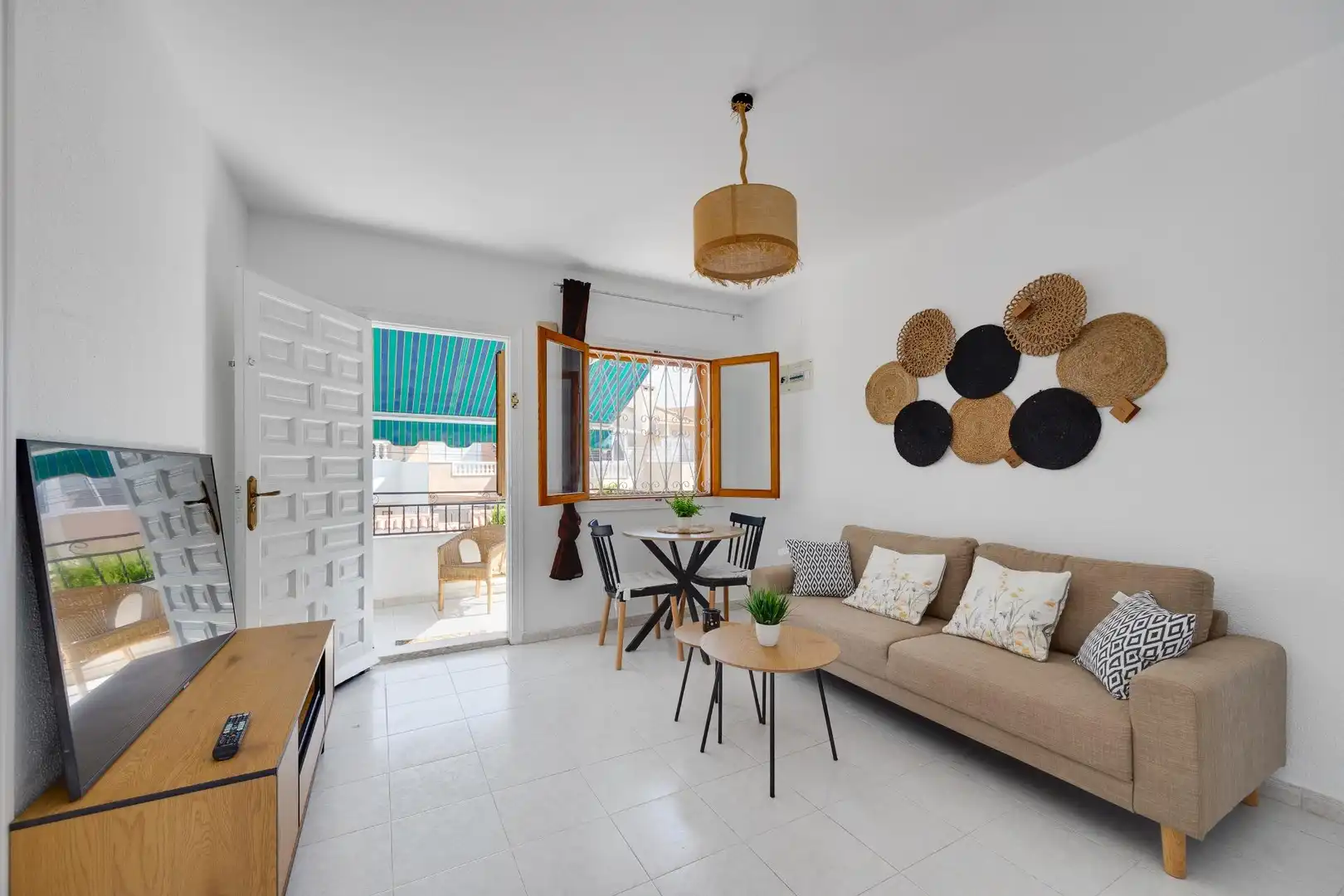 Wohnzimmer von Haus oder Chalet zum Verkauf in Torrevieja mit Möbliert