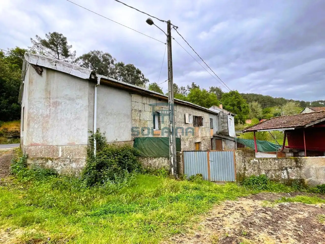 Vista exterior de Finca rústica en venta en O Carballiño   con Calefacción y Jardín privado