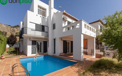 Exterior view of House or chalet for sale in Albolote  with Heating, Private garden and Terrace