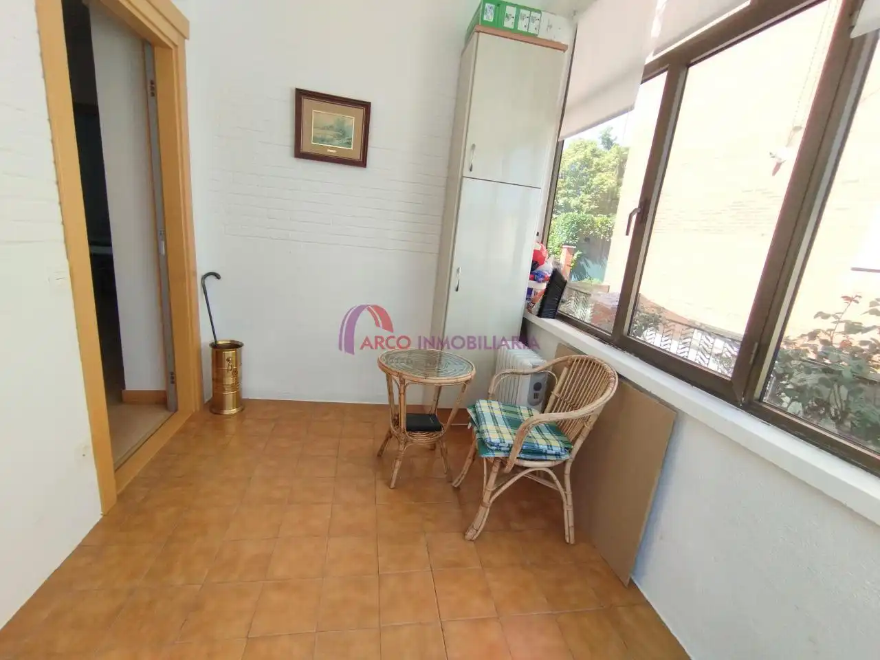 Terrassa de Casa o xalet de lloguer en Burgos amb Calefacció, Jardí privat i Moblat