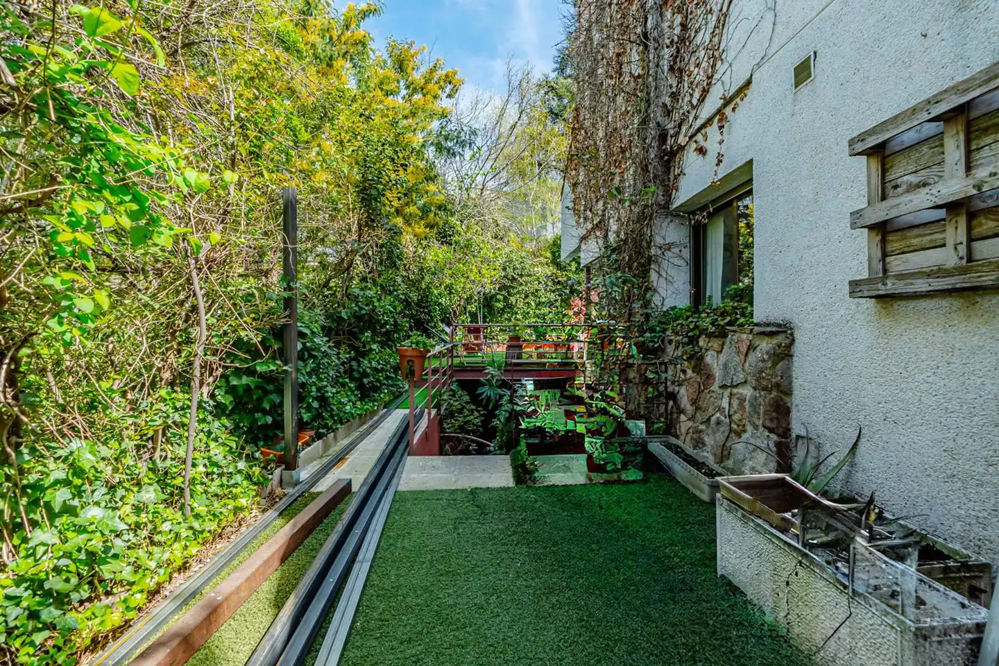 Terraza de Casa adosada en venta en Madrid con Calefacción, Jardín privado y Piscina