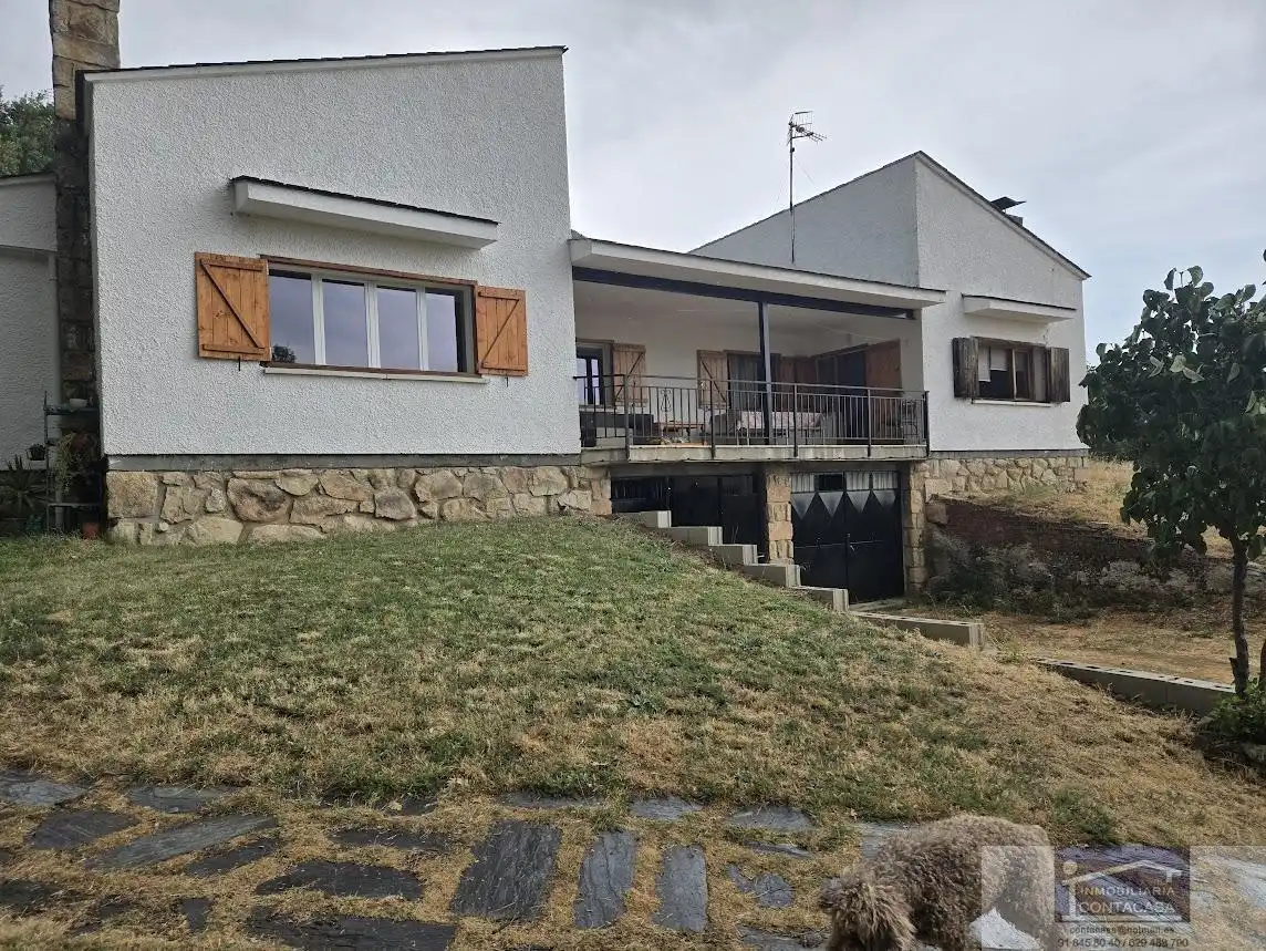 Vista exterior de Finca rústica en venta en Bustarviejo con Calefacción y Terraza