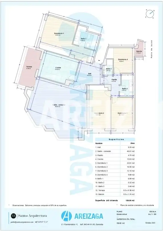 Piso en venta en Donostia - San Sebastián  con Calefacción, Terraza y Balcón