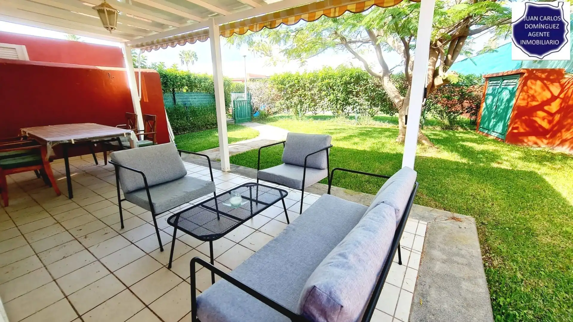 Terraza de Casa o chalet de alquiler en San Bartolomé de Tirajana con Aire acondicionado, Jardín privado y Terraza