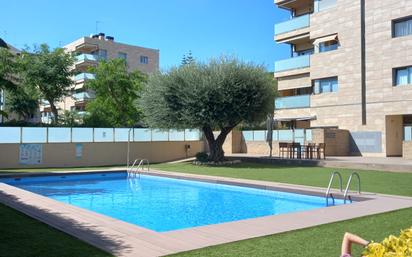 Swimming pool of Flat for sale in Calella  with Air Conditioner and Balcony