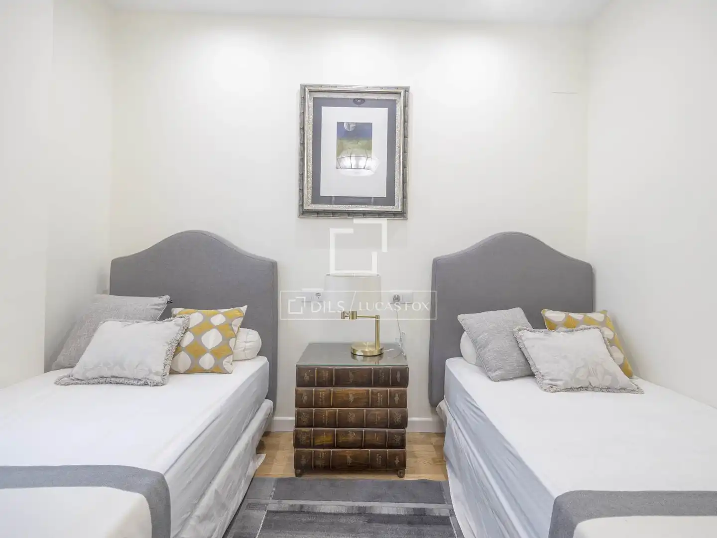 Bedroom of Flat for rent in Valencia  with Air Conditioner, Parquet flooring and Furnished