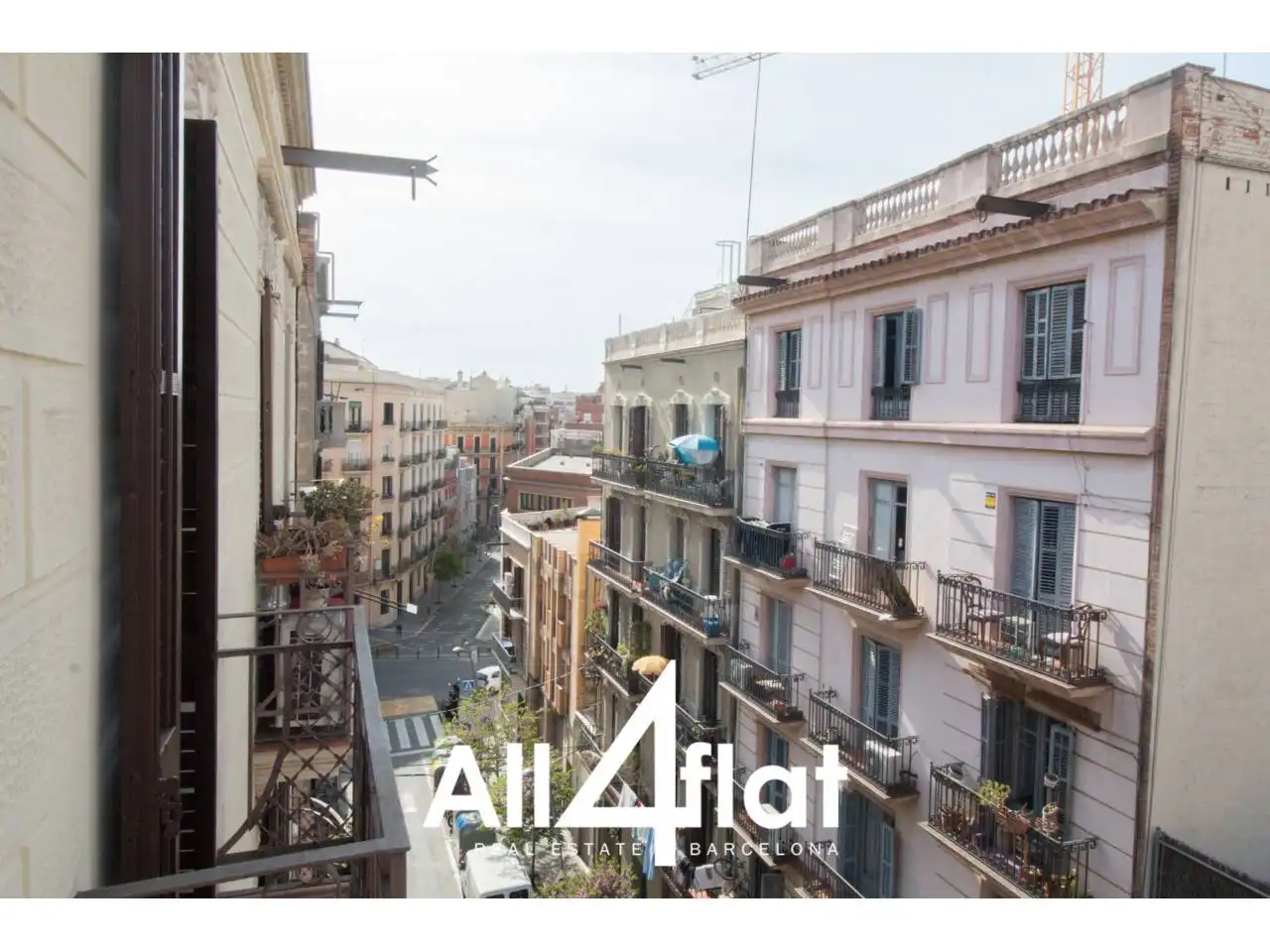 Vista exterior de Pis de lloguer en Barcelona amb Aire condicionat, Calefacció i Parquet