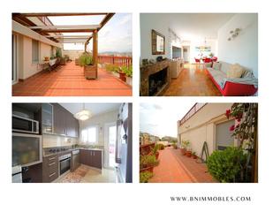 Exterior view of Attic for sale in Terrassa  with Air Conditioner, Heating and Terrace