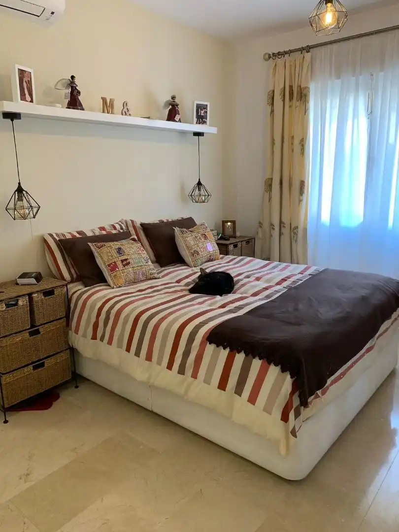 Dormitori de Casa o xalet de lloguer en Mijas amb Aire condicionat, Calefacció i Jardí privat