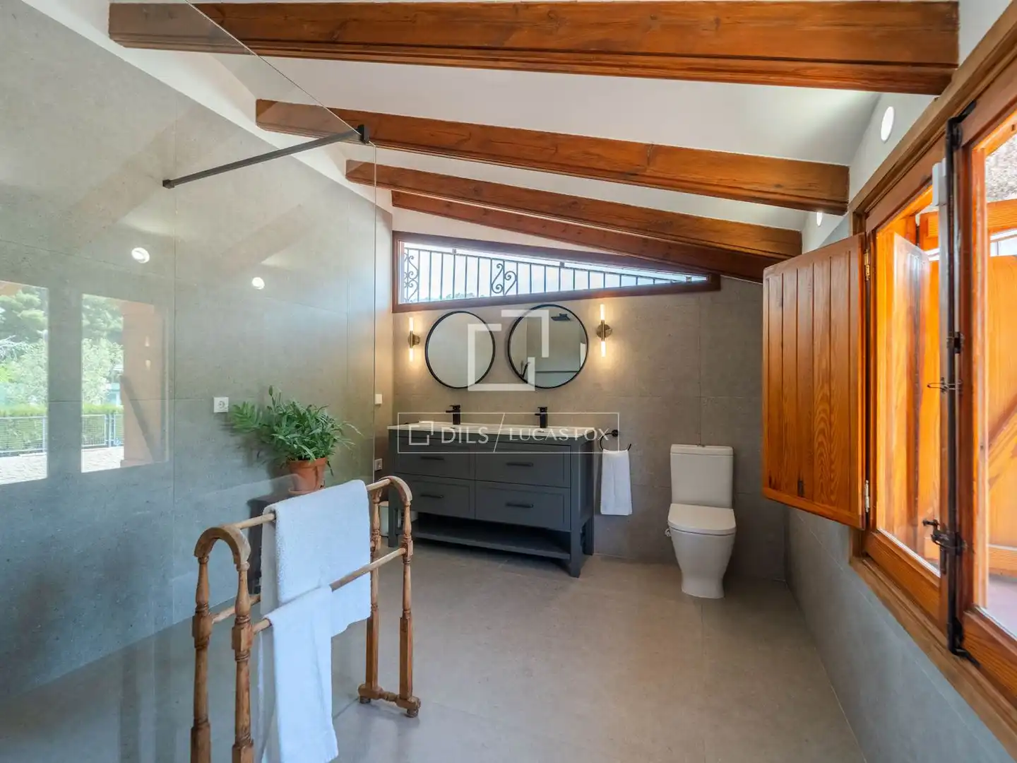 Baño de Casa o chalet en venta en Náquera con Aire acondicionado, Calefacción y Jardín privado