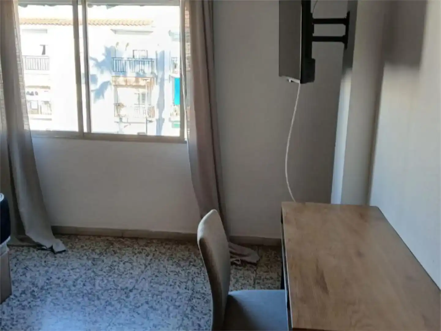 Bedroom of Study for rent in Vallada  with Air Conditioner, Furnished and Balcony
