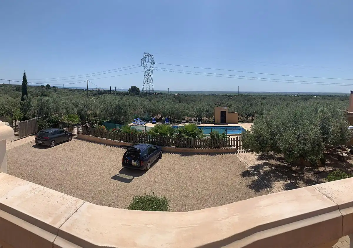 Jardí de Finca rústica en venda en Camarles amb Aire condicionat, Calefacció i Jardí privat